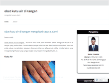 Tablet Screenshot of obatkutuairditangan.wordpress.com