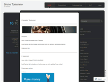Tablet Screenshot of brunotornisielo.wordpress.com