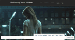 Desktop Screenshot of finalfantasyversusxiii.wordpress.com