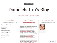 Tablet Screenshot of danielchattin.wordpress.com