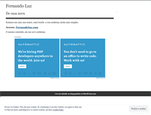 Tablet Screenshot of fernandoluz.wordpress.com