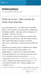 Mobile Screenshot of millecytises.wordpress.com