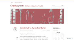 Desktop Screenshot of crankenpants.wordpress.com