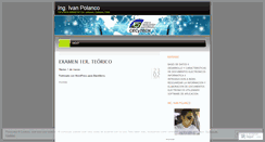 Desktop Screenshot of ingpolanco.wordpress.com