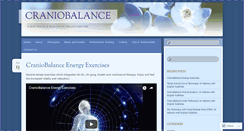 Desktop Screenshot of craniobalance.wordpress.com