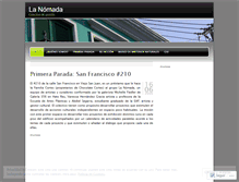 Tablet Screenshot of lanomada.wordpress.com