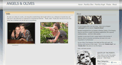 Desktop Screenshot of angelsandolives.wordpress.com