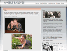 Tablet Screenshot of angelsandolives.wordpress.com