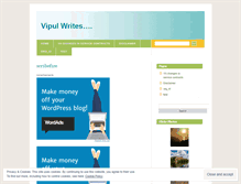 Tablet Screenshot of itsvipul.wordpress.com