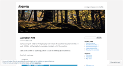 Desktop Screenshot of jogalog.wordpress.com