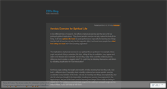 Desktop Screenshot of lemurean.wordpress.com