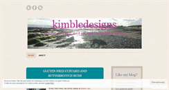 Desktop Screenshot of kimbledesigns.wordpress.com