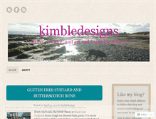 Tablet Screenshot of kimbledesigns.wordpress.com