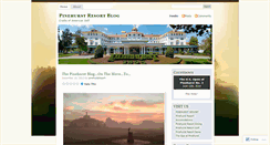 Desktop Screenshot of pinehurstresort.wordpress.com