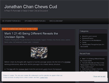 Tablet Screenshot of jonchanchewscud.wordpress.com