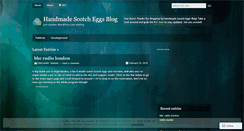 Desktop Screenshot of handmadescotcheggs.wordpress.com
