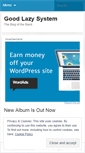 Mobile Screenshot of goodlazysystem.wordpress.com