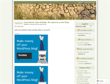Tablet Screenshot of cercaldaeira.wordpress.com