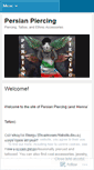 Mobile Screenshot of persianpiercing.wordpress.com