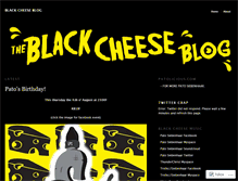Tablet Screenshot of blackcheeseblog.wordpress.com