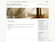 Tablet Screenshot of marcj.wordpress.com