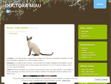 Tablet Screenshot of doctoramiau.wordpress.com