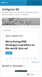Mobile Screenshot of antigone88.wordpress.com
