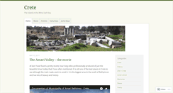 Desktop Screenshot of crete.wordpress.com