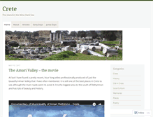 Tablet Screenshot of crete.wordpress.com