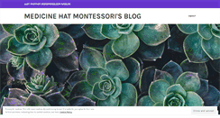 Desktop Screenshot of mhmontessori.wordpress.com