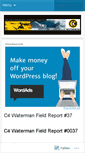 Mobile Screenshot of c4waterman.wordpress.com