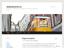 Tablet Screenshot of andreanum.wordpress.com