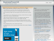 Tablet Screenshot of businesspoweruk.wordpress.com