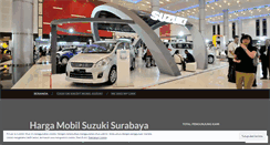 Desktop Screenshot of mobilsuzukisurabaya.wordpress.com
