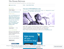 Tablet Screenshot of dreambetween.wordpress.com