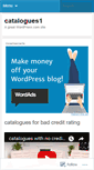 Mobile Screenshot of catalogues1.wordpress.com