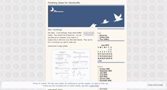 Desktop Screenshot of jcbsleep.wordpress.com
