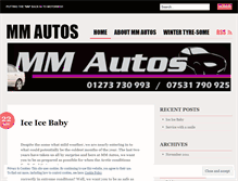 Tablet Screenshot of mmautos.wordpress.com