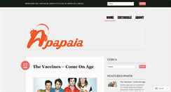 Desktop Screenshot of apapaia.wordpress.com