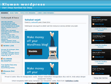 Tablet Screenshot of kluwan.wordpress.com