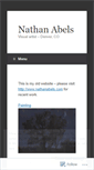 Mobile Screenshot of nathanabels.wordpress.com