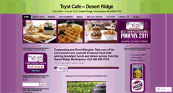 Desktop Screenshot of desertridgecafe.wordpress.com