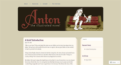 Desktop Screenshot of antontheillustratednovel.wordpress.com