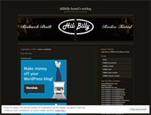 Tablet Screenshot of hillbillybrand.wordpress.com