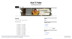 Desktop Screenshot of ktfuller.wordpress.com