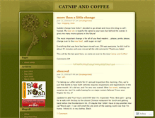 Tablet Screenshot of catnipandcoffee.wordpress.com