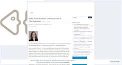 Desktop Screenshot of interfaceonline.wordpress.com