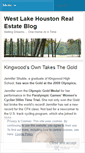 Mobile Screenshot of kingwoodtexasrealestate.wordpress.com