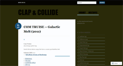 Desktop Screenshot of clapandcollide.wordpress.com