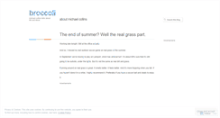 Desktop Screenshot of michaelcollins.wordpress.com